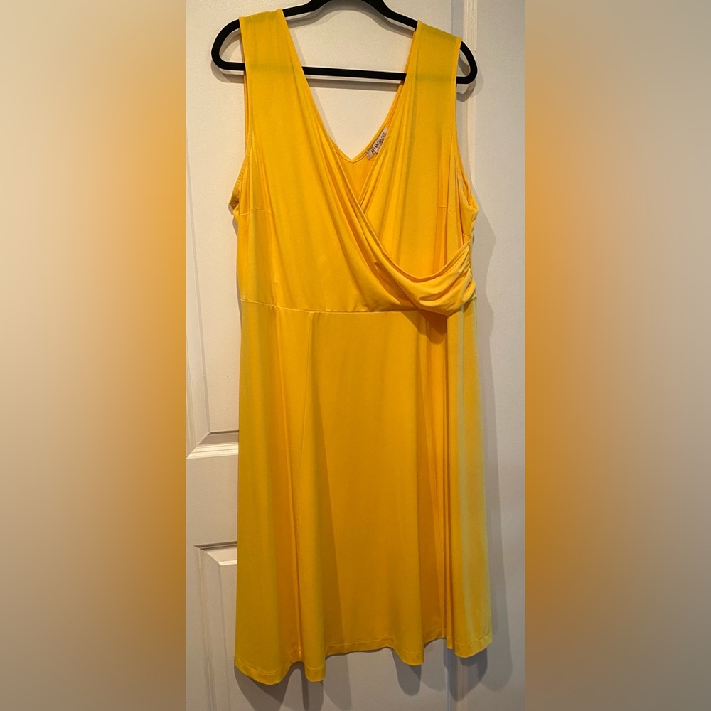 Elegant Yellow Dress